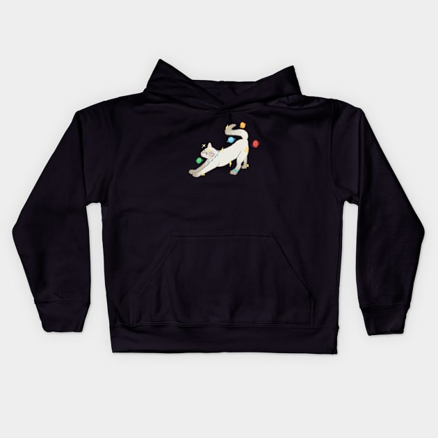 Celestial Cat Kids Hoodie by SnekArtists